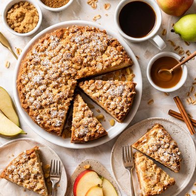 Image of Apple Pear Coffee Cake