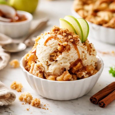 Image of Apple Pie in a Scoop Ice Cream