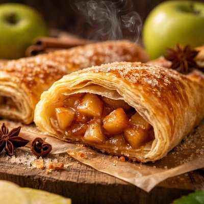 Image of Vegan Apple Puff Pastry