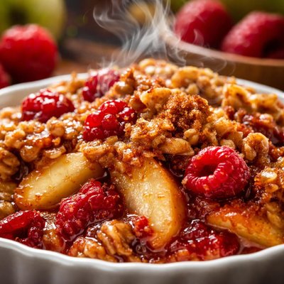 Image of Apple Raspberry Crisp