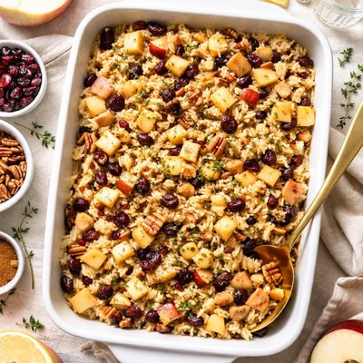 Image of Apple Rice Casserole