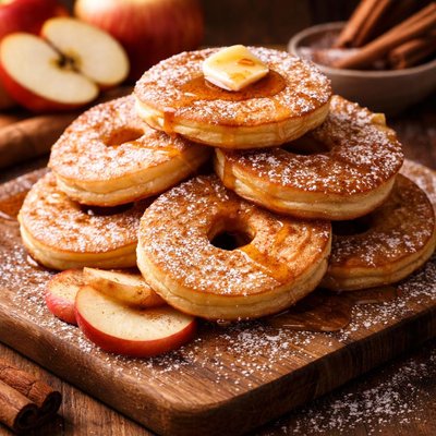 Image of Apple Ring Pancakes