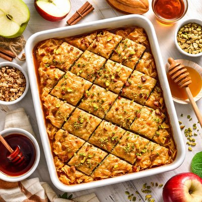 Image of Apple Rum Baklava