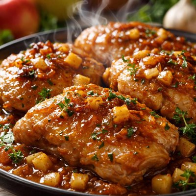 Image of Apple Sauce Chicken