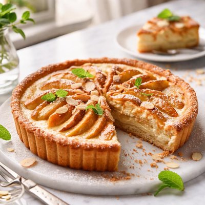 Image of Apple Sour Cream Kuchen