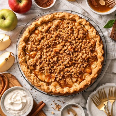 Image of Apple Sour Cream Pie