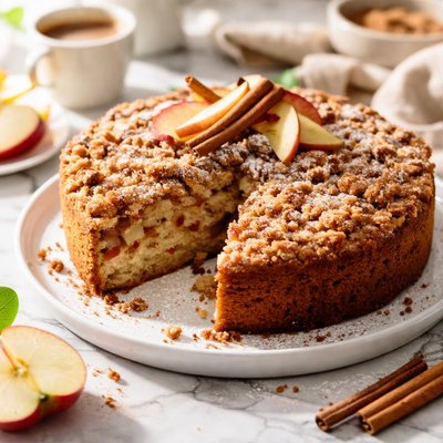 Image of Apple Streusel Coffee Cake