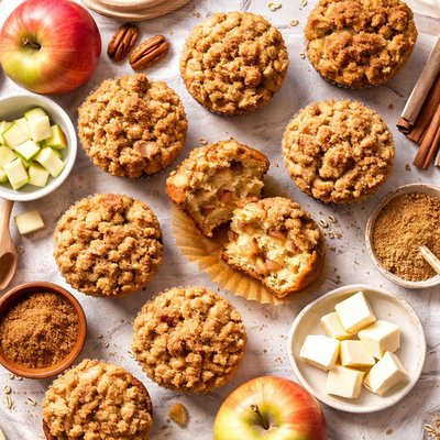 Image of Apple Streusel Muffins
