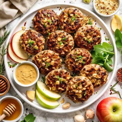 Image of Apple Stuffed Sausage Patties