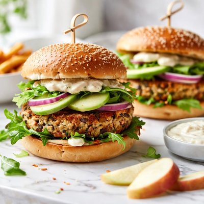Image of Apple Veggie Burgers