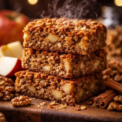 Image of Apple Walnut Breakfast Bars