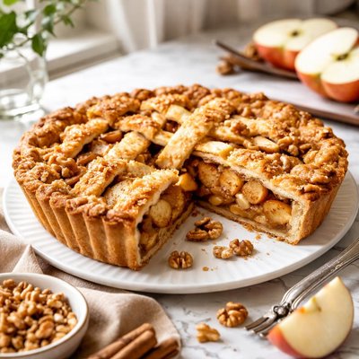 Image of Apple Walnut Pie