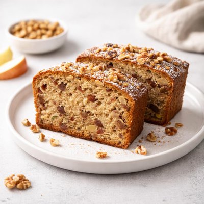 Image of Apple Walnut Sour Cream Bread