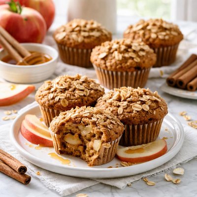 Image of Apple Whole Wheat Muffins King Arthur Flour