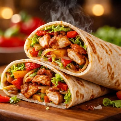 Image of Applebees Chicken Fajita Rollup