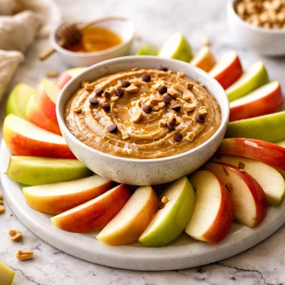 Image of Apples and Peanut Butter Dip