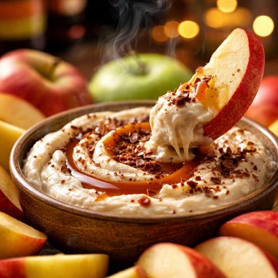 Image of Apples with Kahlua Dip