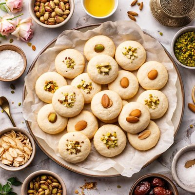 Image of Arabian Gulf Shortbread Cookies Ghiraybah