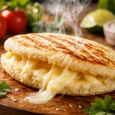 Image of Arepa con Queso