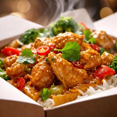 Image of Asian Box Curry Chicken