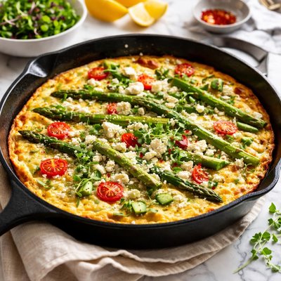 Image of Frittata de espárragos