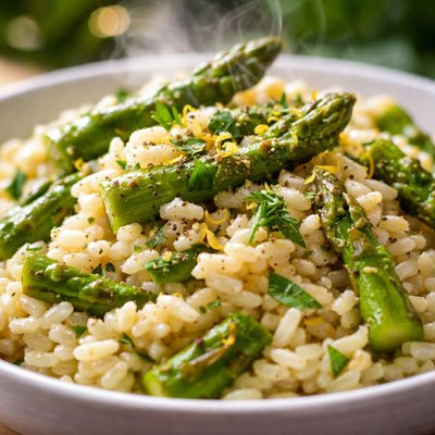 Image of Asparagus Risotto