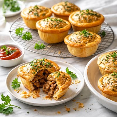 Image of Vegan Aussie Party Pies