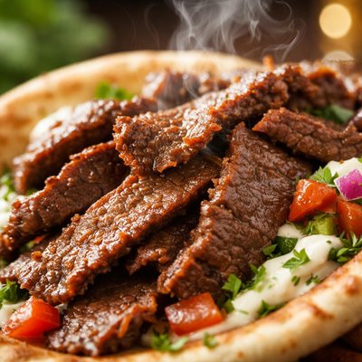 Image of Carne de Gyro de Ternera Auténtica Sin Azúcar