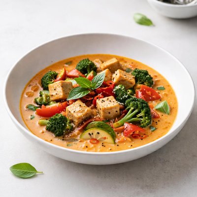 Image of Vegan Authentic Thai Red Curry