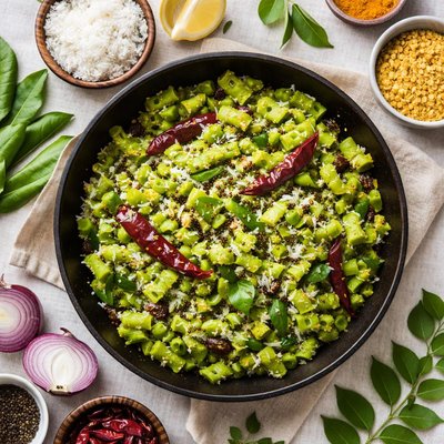 Image of Whole30 Avarakkai Poriyal