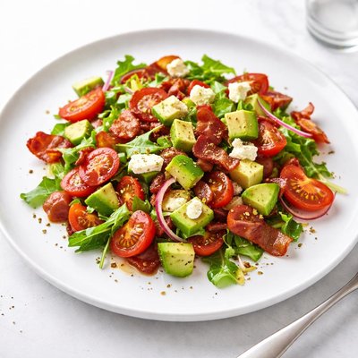 Image of Avocado Bacon and Tomato Salad