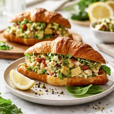Image of Avocado Chicken Salad Sandwiches