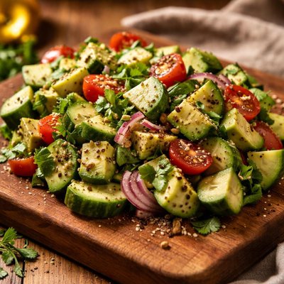 Image of Avocado Cucumber Salad