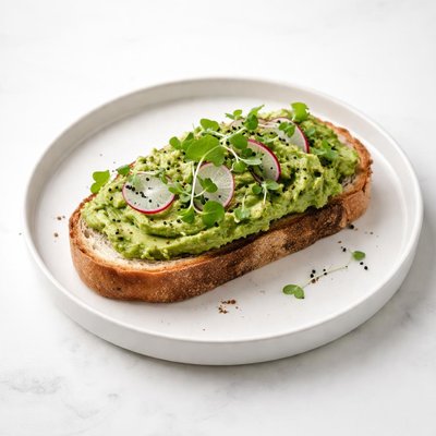 Image of Whole30 Avocado on Sourdough Bread