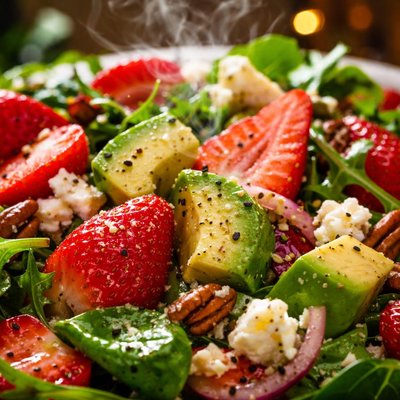 Image of Avocado Strawberry Salad