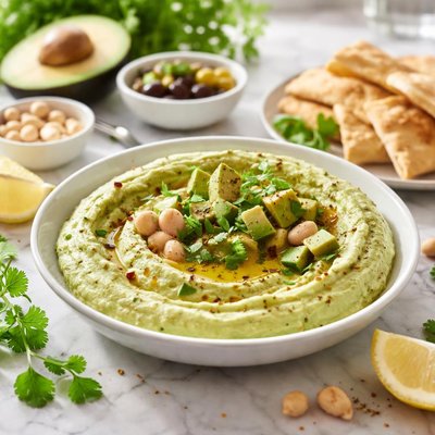 Image of Avocado White Bean Hummus