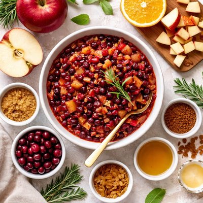Image of Awesome Apple Cranberry Chutney