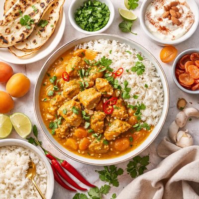 Image of Awesome Apricot Chicken Curry