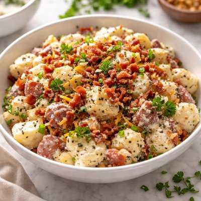 Image of Awesome Bacon Ranch Potato Salad