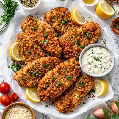 Image of Awesome Breaded Turkey Cutlets