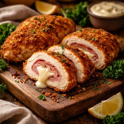 Image of Awesome Chicken Cordon Bleu