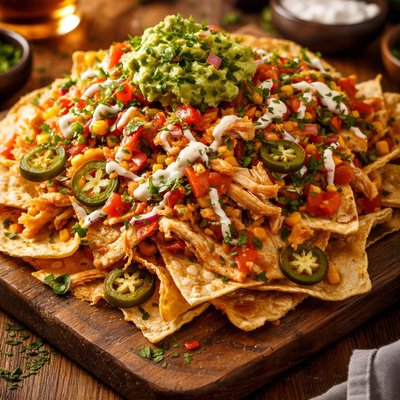 Image of Awesome Chicken Nachos