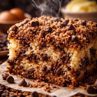 Image of Awesome Chocolate Chip Streusel Coffee Cake