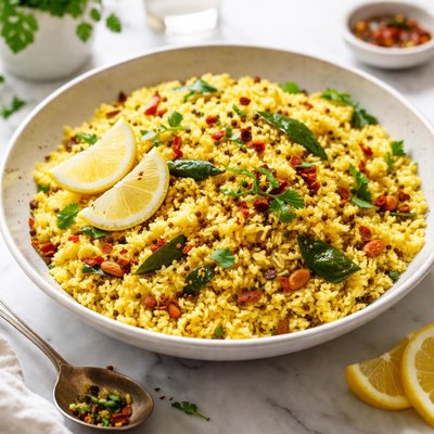 Image of Awesome Crunchy Lemon Rice