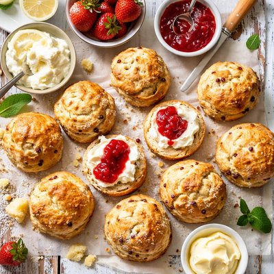 Image of Awesome English Tea Scones