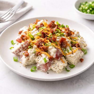 Image of Awesome Loaded Baked Potato Salad