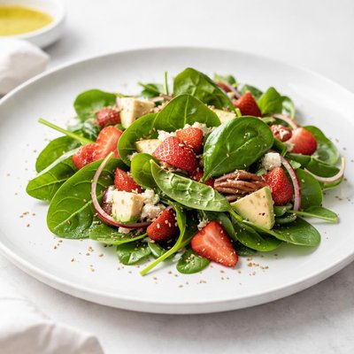 Image of Awesome Spinach Salad