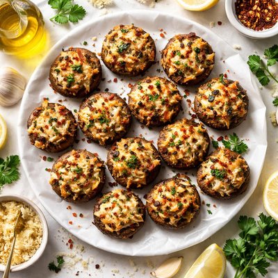 Image of Awesome Stuffed Mushrooms