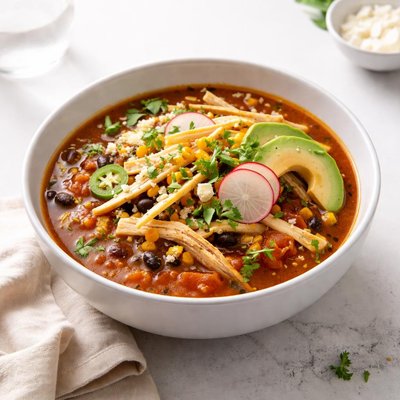 Image of Aye Mami Chicken Tortilla Soup