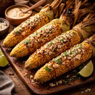Image of Aztec Corn Bbq D in Husks